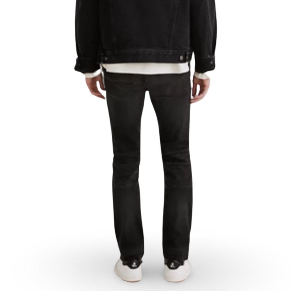 Madewell Slim Fit Jeans in Everton Wash Black J9523 - Picture 4 of 13